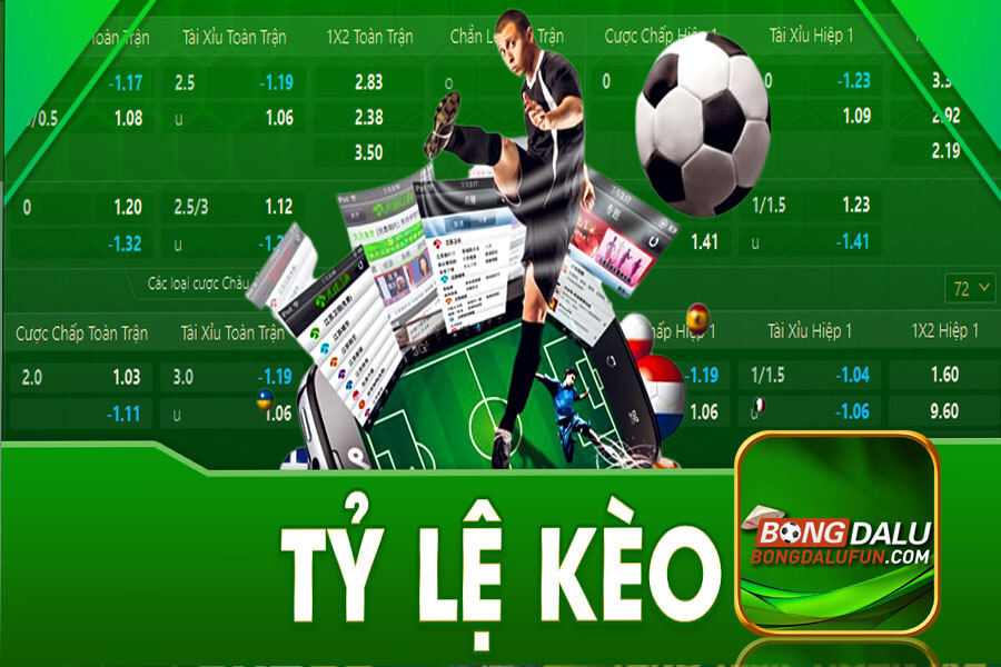 Tỷ lệ kèo bongdalu là gì?