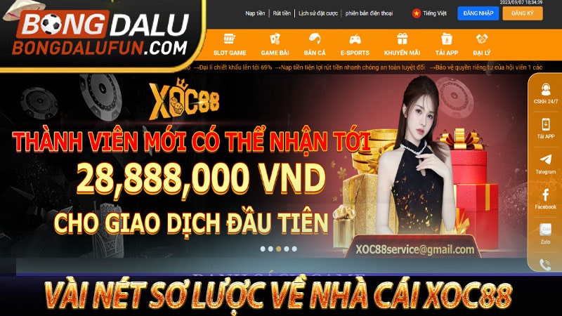 Vài nét sơ lược về nhà cái xoc88