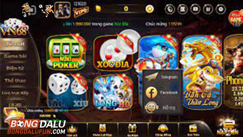 Hoạt động của vn68 win