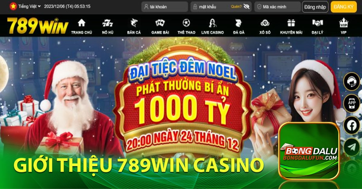 Giới thiệu về nhà cái 789win Casino