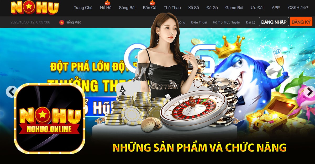 Những sản phẩm và chức năng