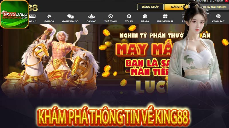 Khám Phá Thông Tin Về King88