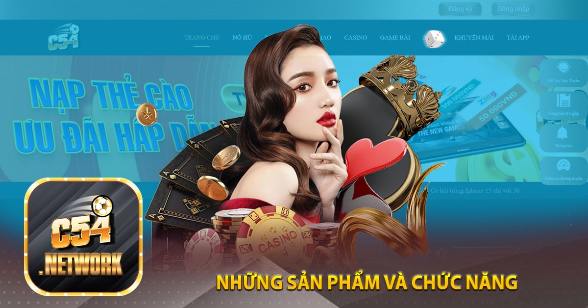 Những sản phẩm và chức năng