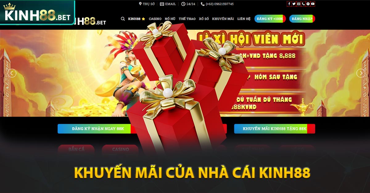Khuyến Mãi Của Nhà Cái Kinh88