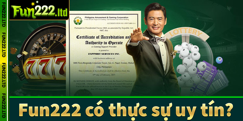 Fun222 có thực sự uy tín như lời đồn?
